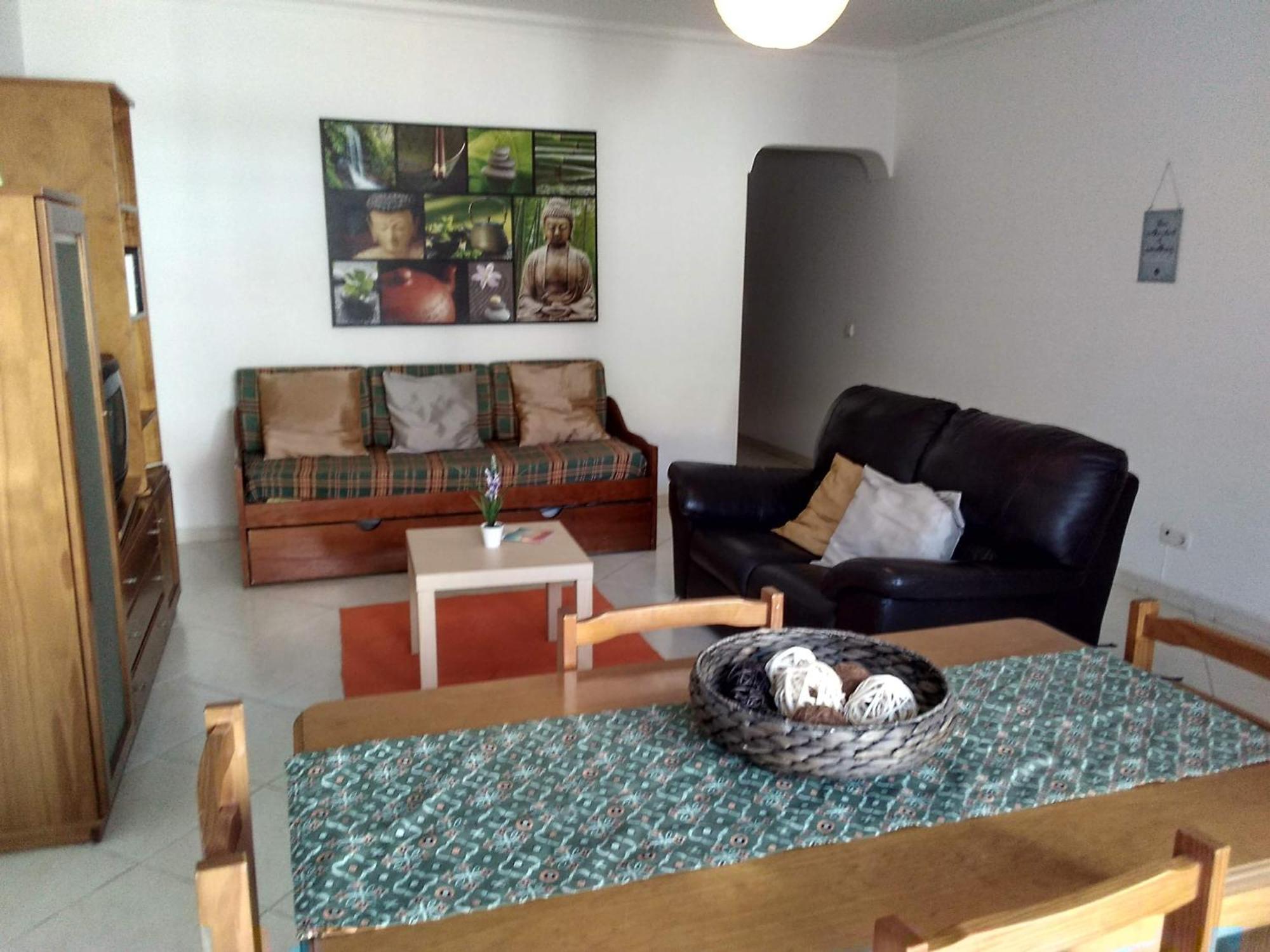 Apartamentos Monica Quarteira Bagian luar foto