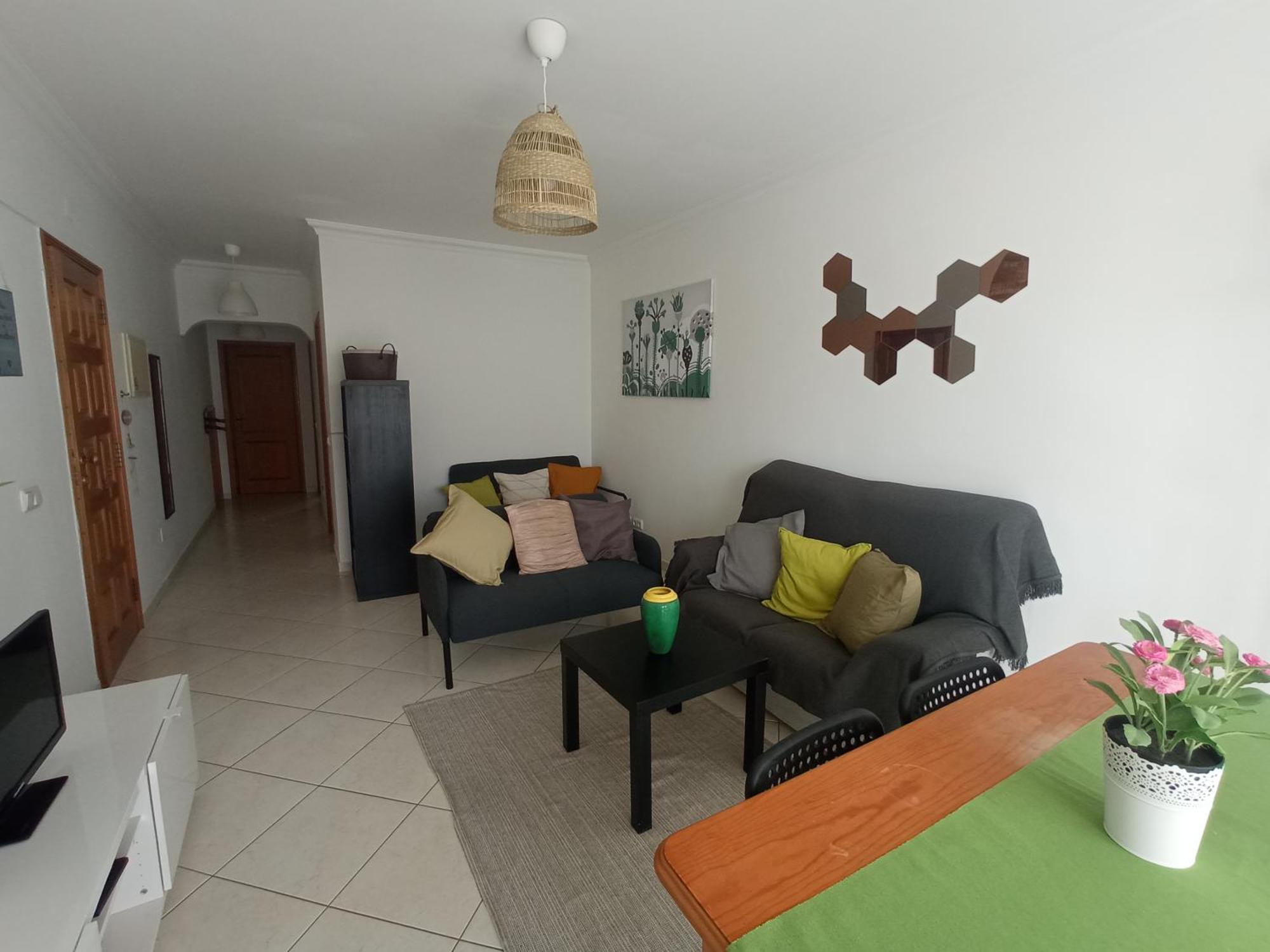 Apartamentos Monica Quarteira Bagian luar foto